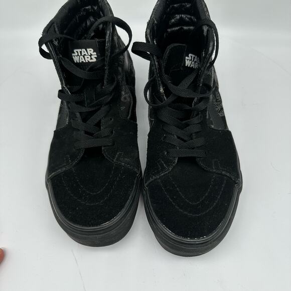 VANS Star Wars Dark Side SK8 High Top Black/Grey Sneakers Mens Size 5.5 - Picture 10 of 16